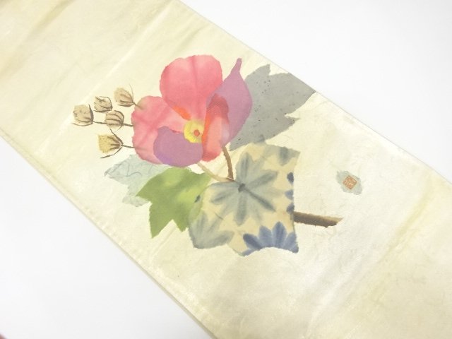 Japanese Kimono / Antique / Fukuro Obi Silk